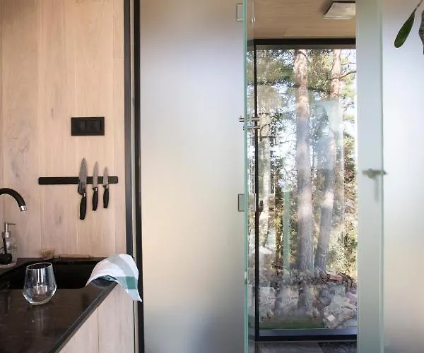 The Wonderinn Mirrored Glass - Wonderinn Delta Hytte