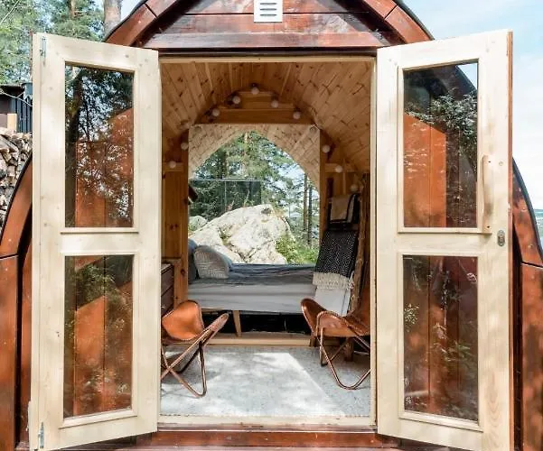 The Wonderinn Mirrored Glass - Wonderinn Delta Hytte